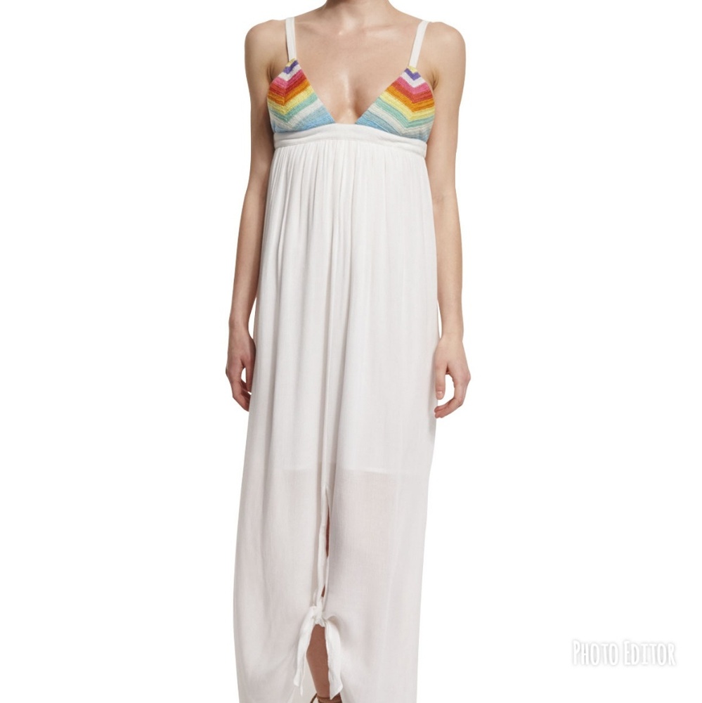 Mara Hoffman Prismatic maxi dress cover up size L